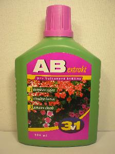 AB extrakt pro balkonové rostliny 3v1  500 ml