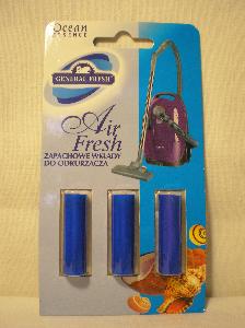 Air Fresh Ocean osvěžovač vzduchu do vysavače 3 ks