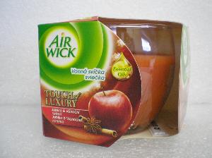 Airwick svíčka jablko/vánoční koření 240 g