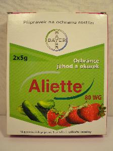 Aliette 80 WG ochránce jahod a okurek 2x5g