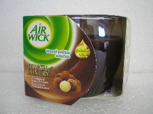 Airwick svíčka čokoláda/praskající oheň 155g