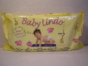 Baby Lindo dětské ubrousky 72ks           