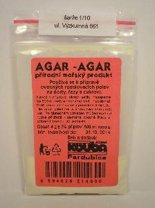 Agar-Agar přírodní mořský produkt 4g