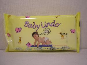 Baby Lindo dětské ubrousky - cestovní bal. 15ks