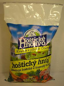 Hoštický hnůj - koňský + kravský hnůj 3 kg
