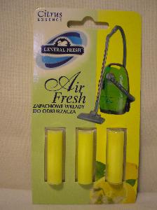 Air Fresh Citrus svěžovač vzduchu do vysavače 3 kusy